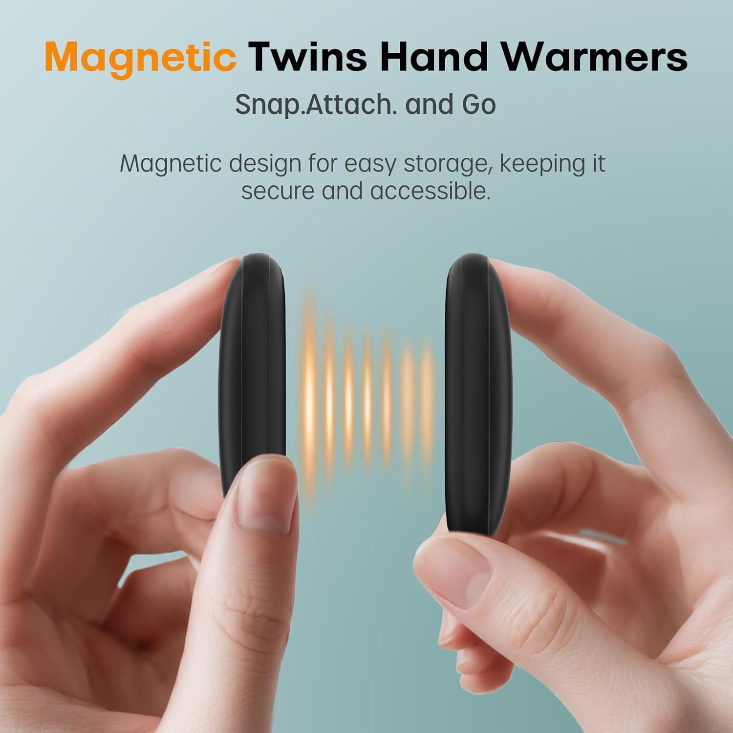 Thumbnail 2 de Okayice Magnetic Hand Warmers 2-Pack, Rechargeable