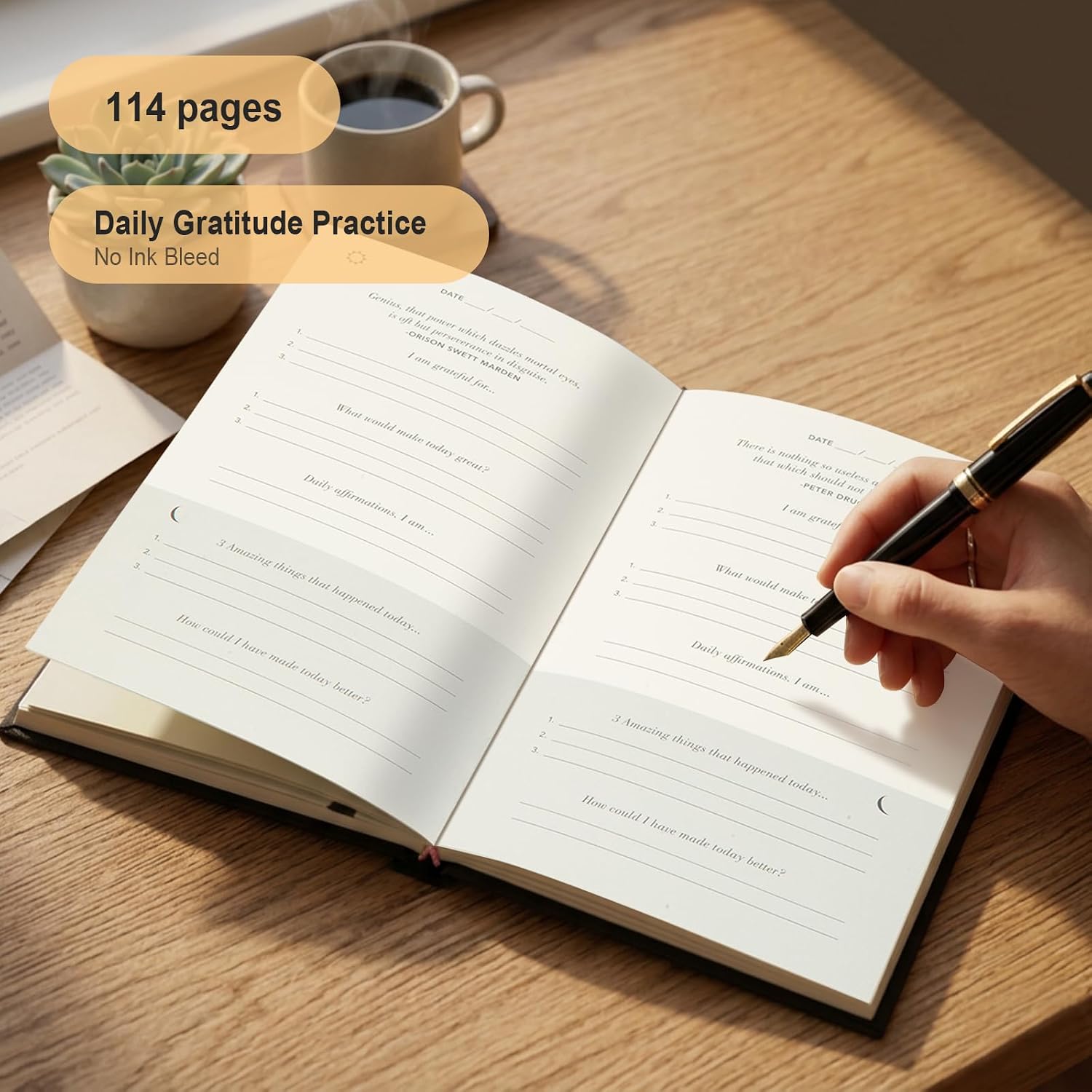 Detalle 1 de COMIX Gratitude Journal, 144 Pages