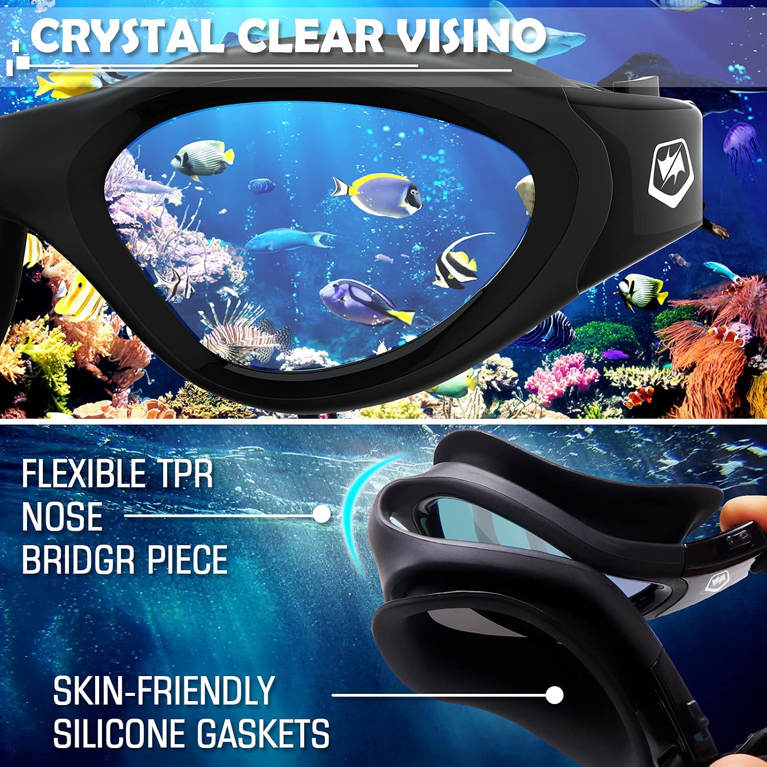 Detalle 2 de WIN.MAX Swimming Goggles with Polarized Lenses