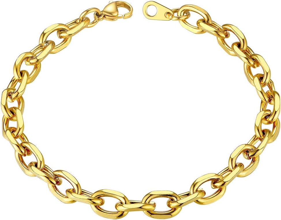 Detalle de ChainsHouse Bracelet Argent Homme 21 cm