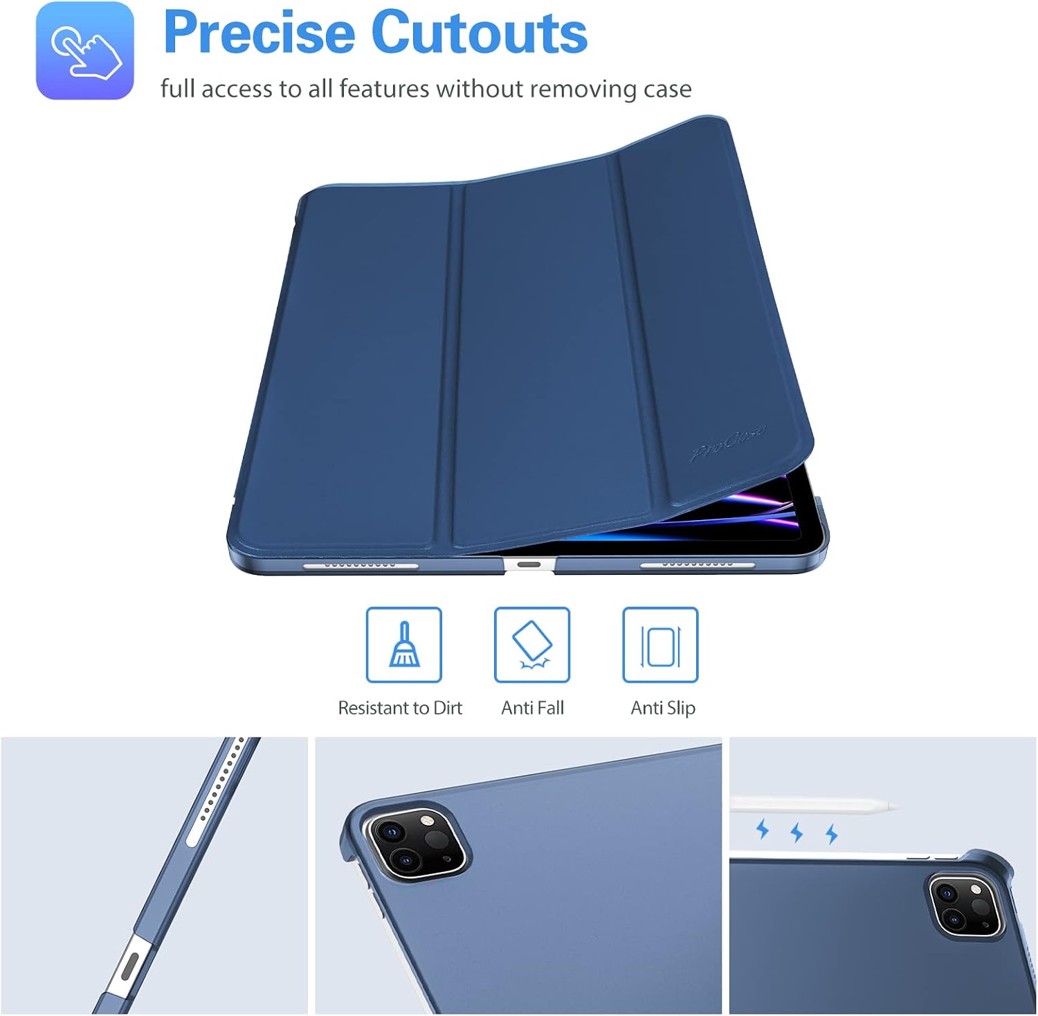 Thumbnail 4 de ProCase Smart Case for iPad Pro 11-inch Slim Stand Cover