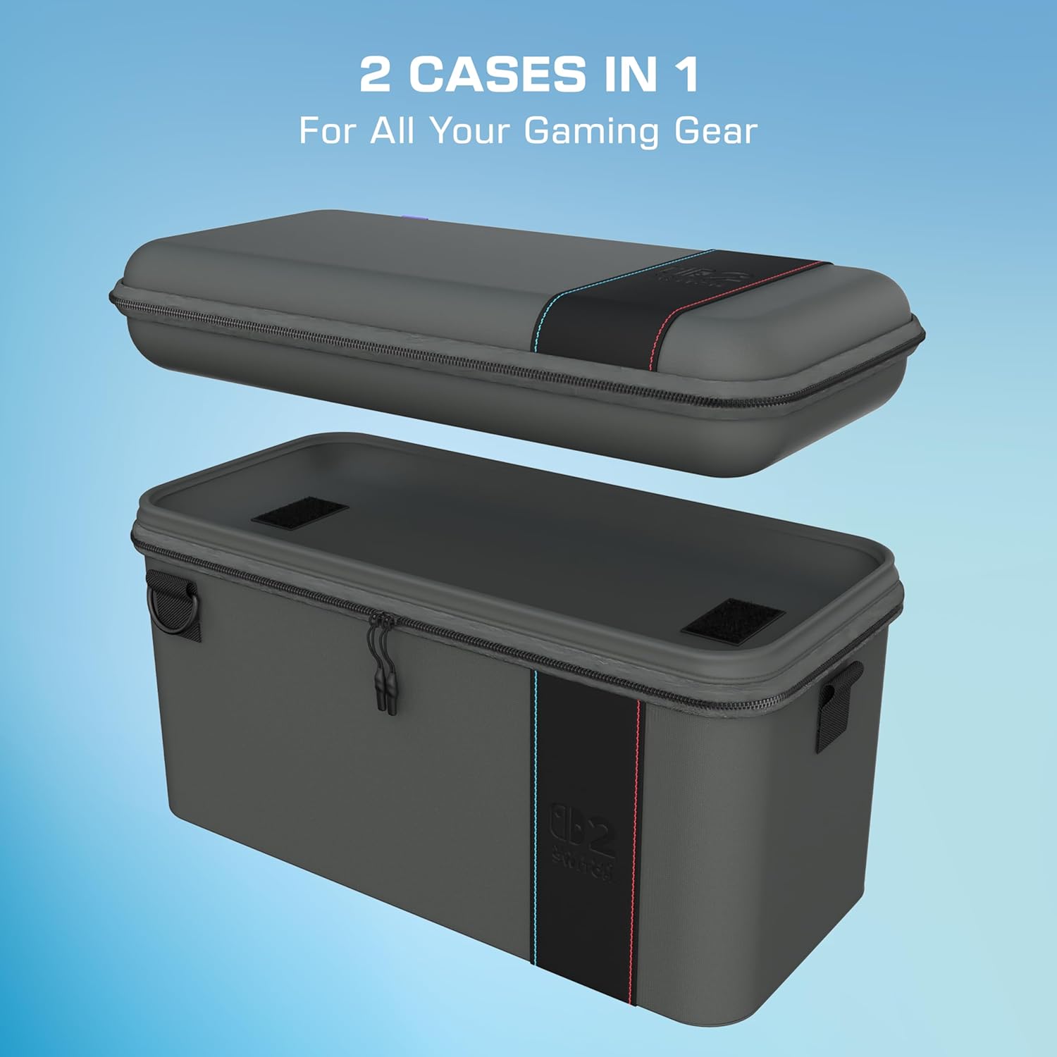 Thumbnail 3 de Turtle Beach PlayTrek 2-in-1 Case (Charcoal Black) for Nintendo Switch 2