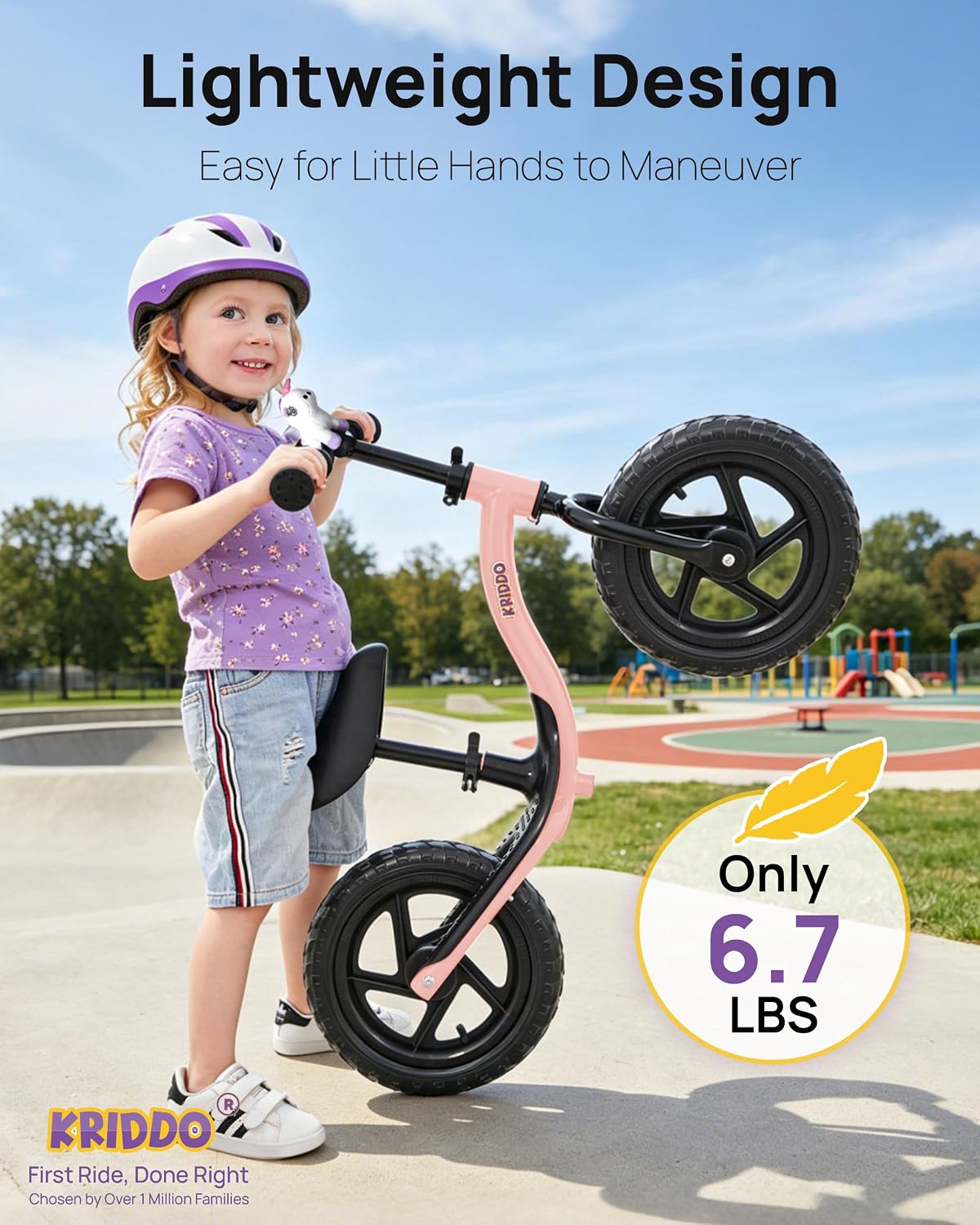 Thumbnail 3 de KRIDDO Toddler Balance Bike 24 Months