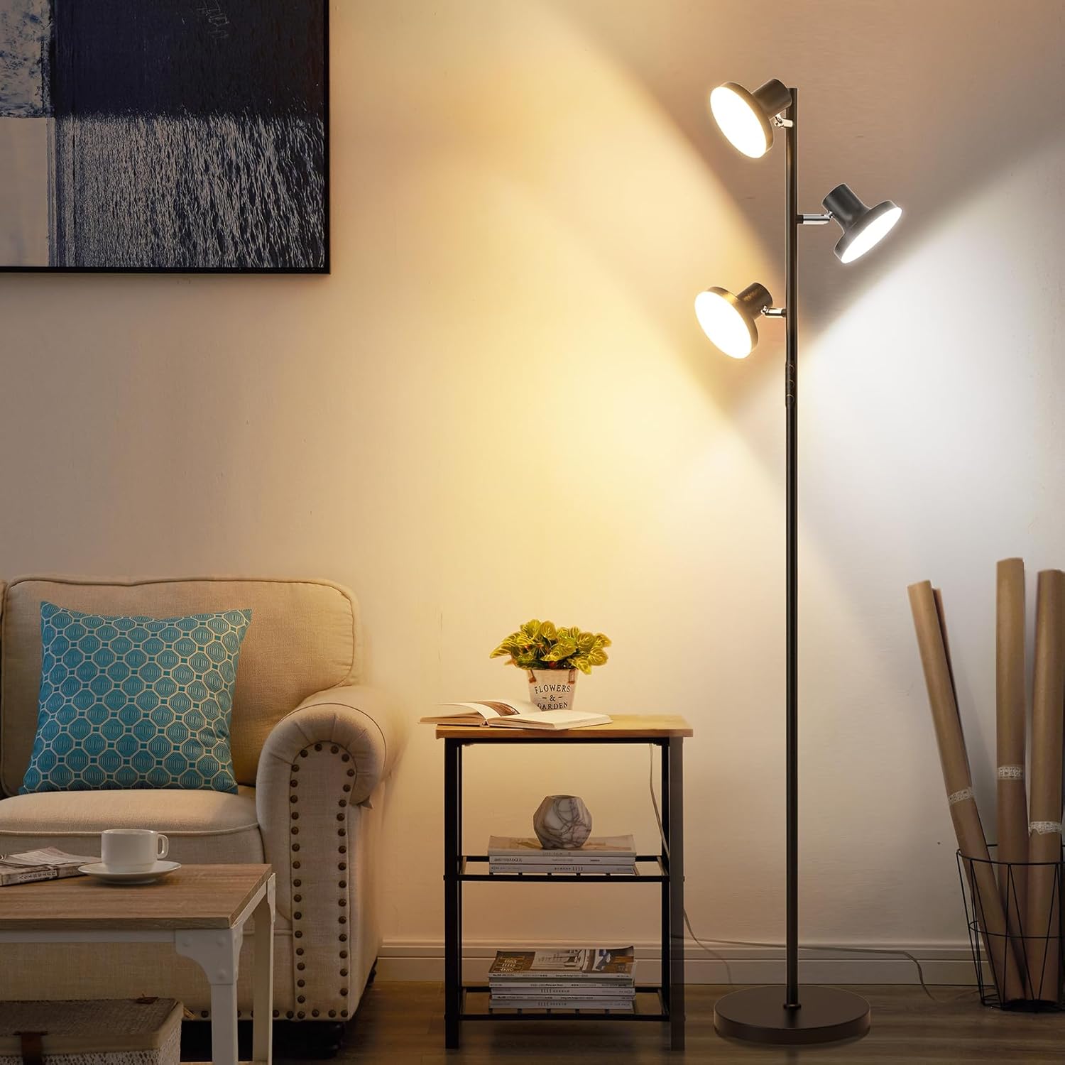 Thumbnail 1 de SIBRILLE 36W LED Tree Floor Lamp