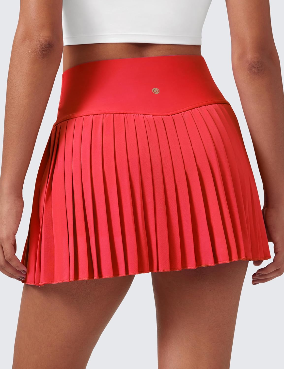 Thumbnail 1 de CRZ YOGA Jupe de tennis plissée taille haute avec short intégré et poches
