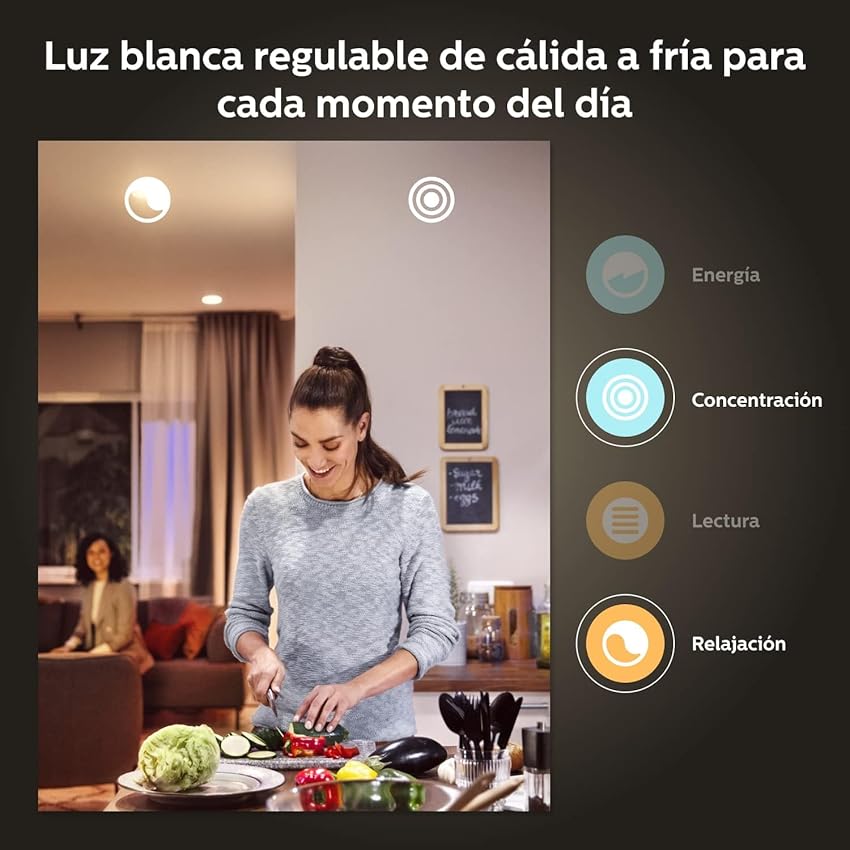 Thumbnail 4 de Philips Hue Pack 3 Bombillas GU10 4,2 W