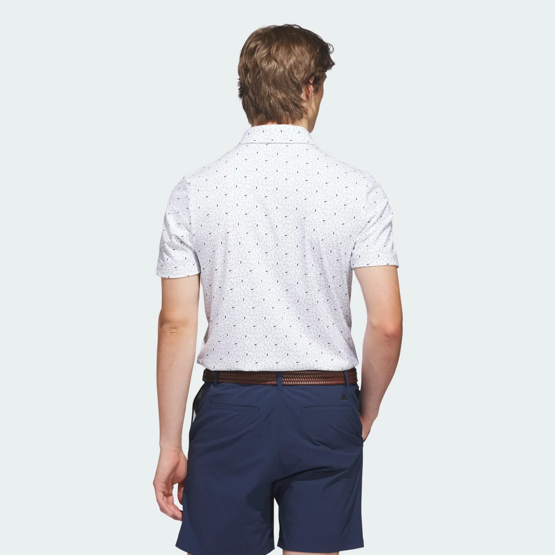 Thumbnail 1 de POLO suave estampado Ultimate365+ de Adidas — comodidad y estilo para deporte y uso diario