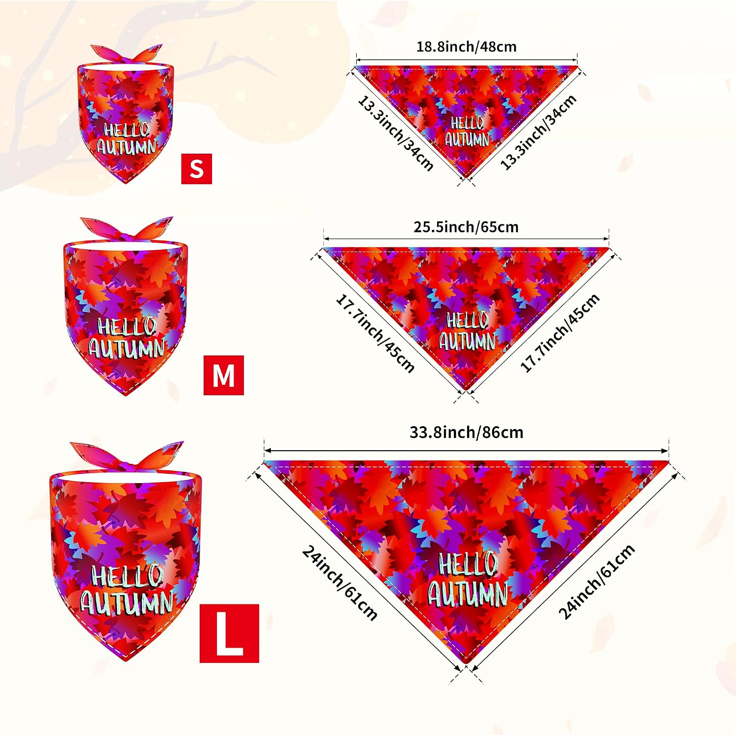 Detalle de Pai Sence Dog Bandanas, Size L