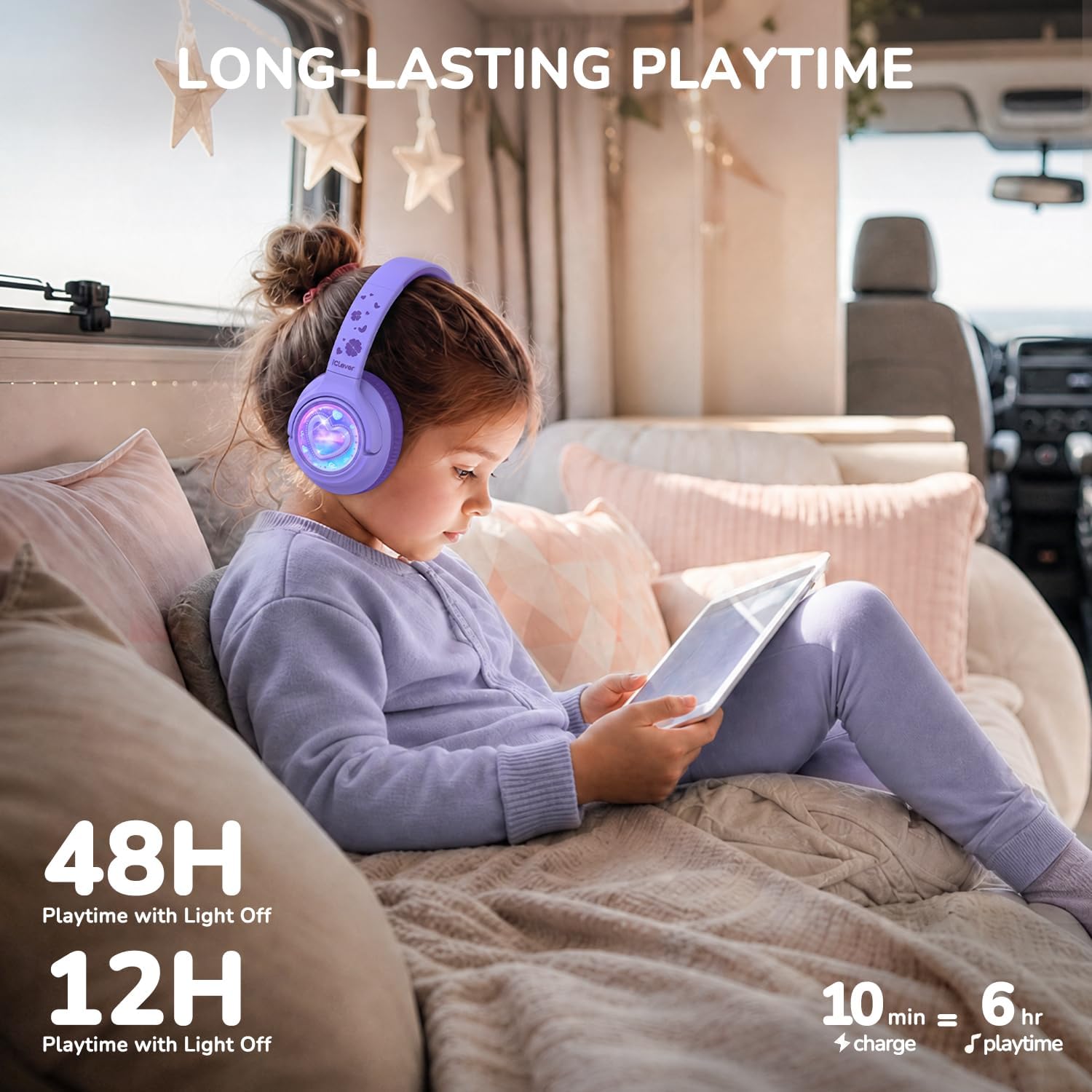 Thumbnail 6 de iClever Kids Bluetooth Headphones P550