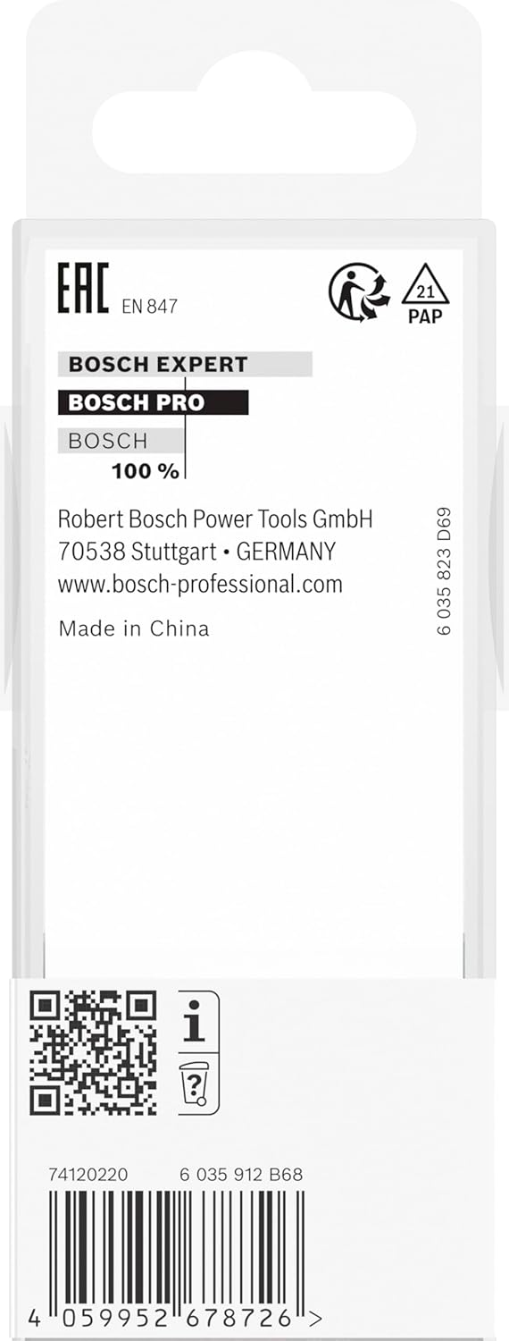 Detalle 2 de Bosch fraise à araser PRO pour roulement inférieur (araser le bois, emmanchement 8 mm, Ø 12,7 mm)