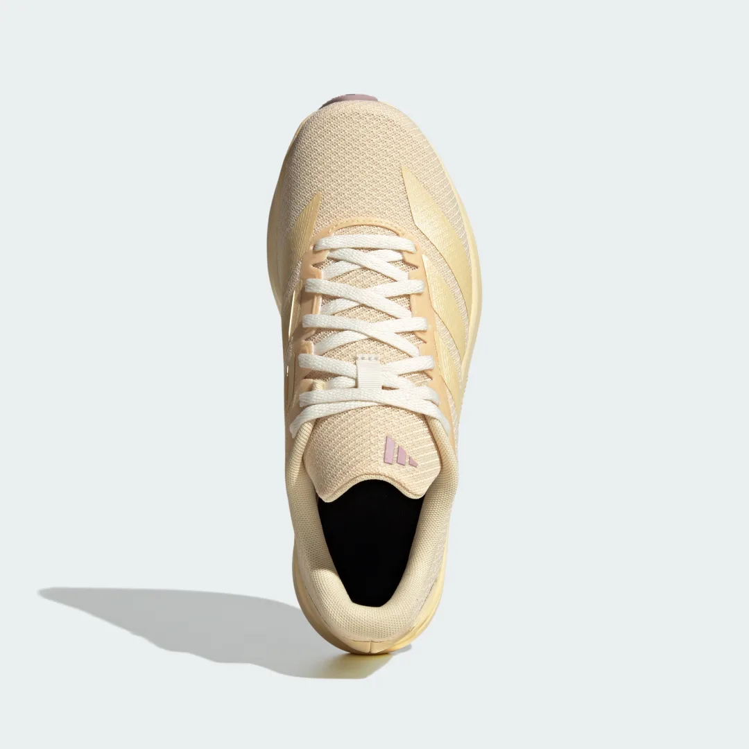 Detalle 2 de Adidas DURAMO RC2: zapatilla de running en color amarillo para uso diario en asfalto