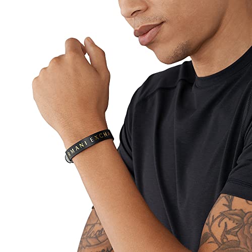 Thumbnail 1 de Armani Exchange Pulsera cuero 250 mm Marrón