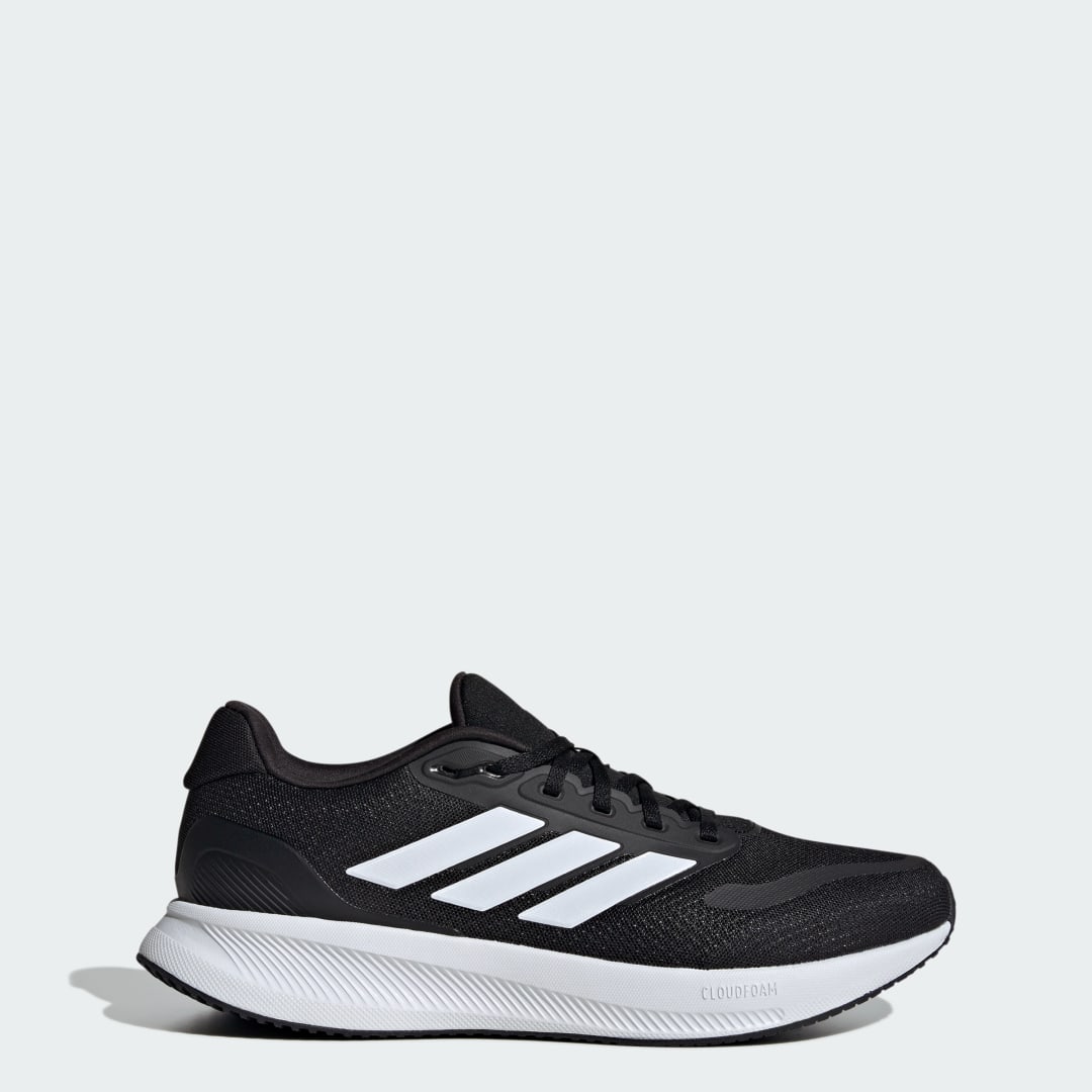 Detalle de Adidas Runfalcon 5 Wide Running – Zapatilla de running con ancho extra en negro