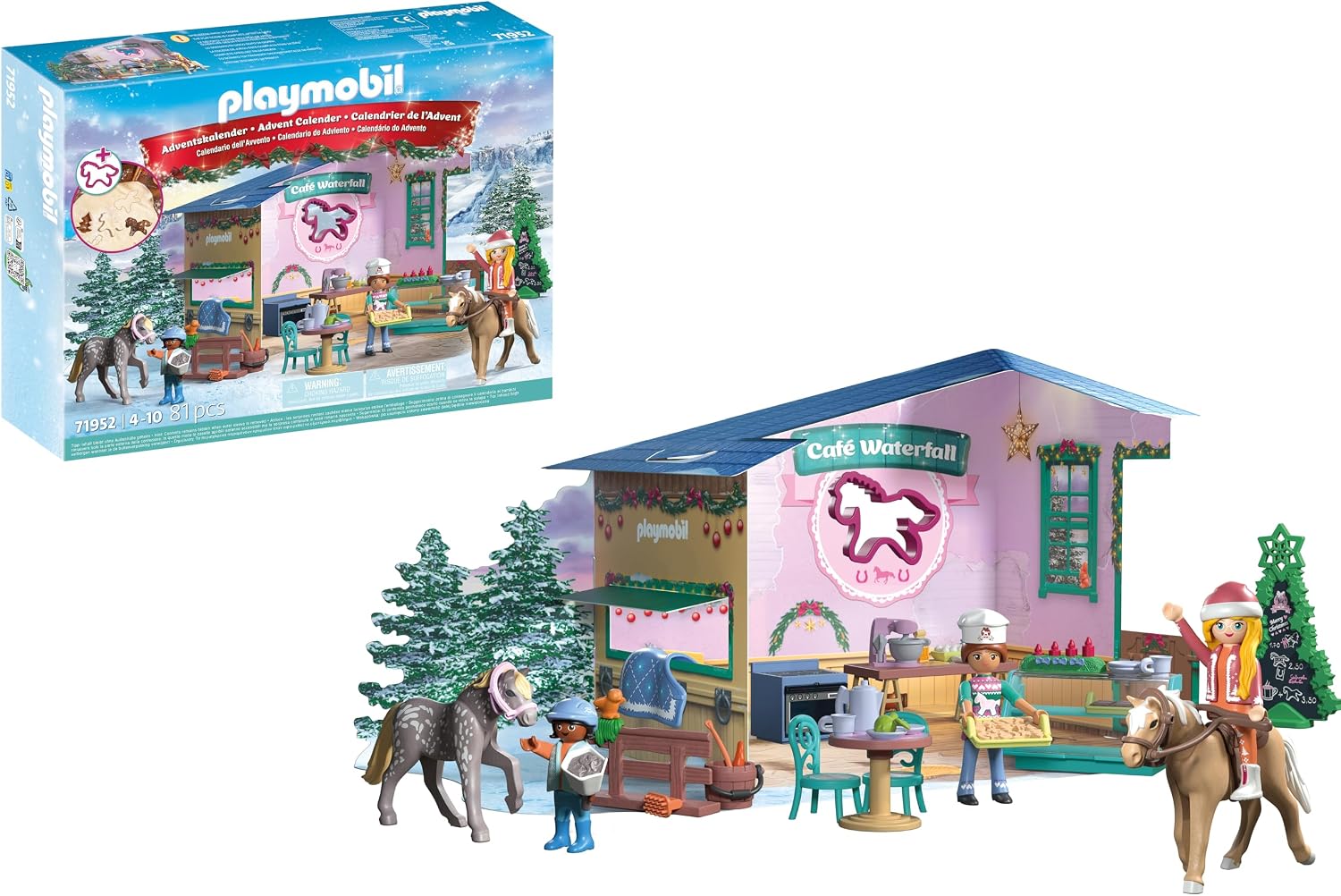 Detalle de PLAYMOBIL 71952 Advent Calendar for Horse Fans
