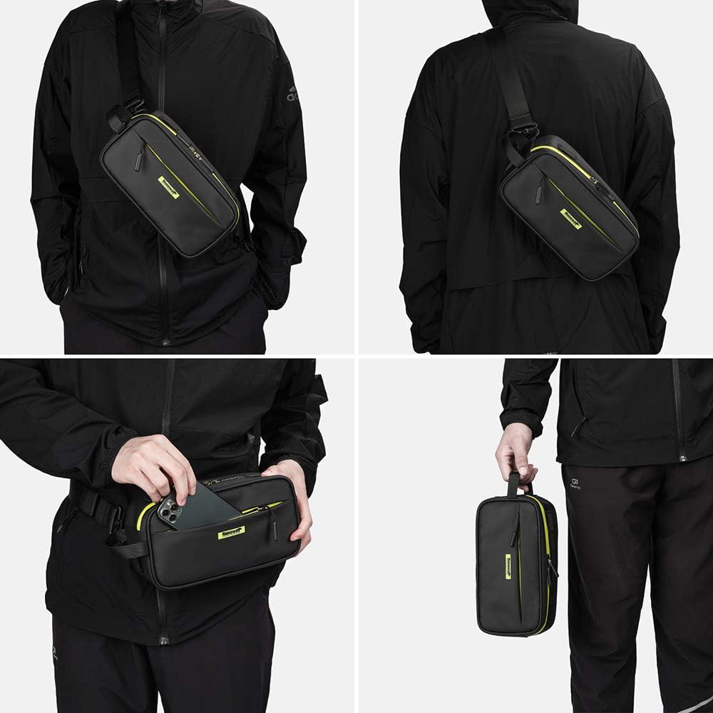 Thumbnail 5 de SANRUI Bike Handlebar Bag (1680D polyester) – front crossbar storage for MTB, road and commuting