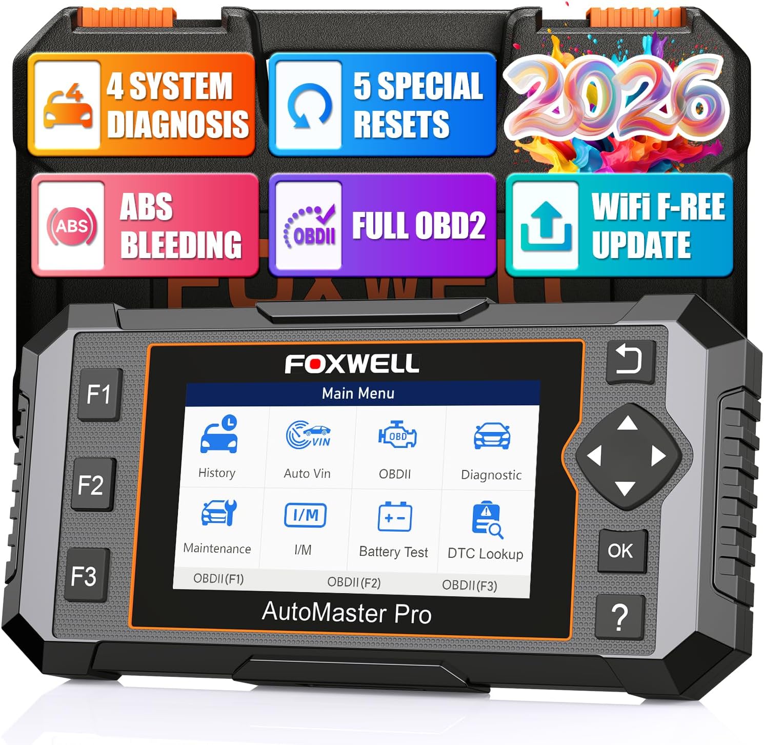 Detalle de FOXWELL NT614 Elite OBD2 Scanner 2025