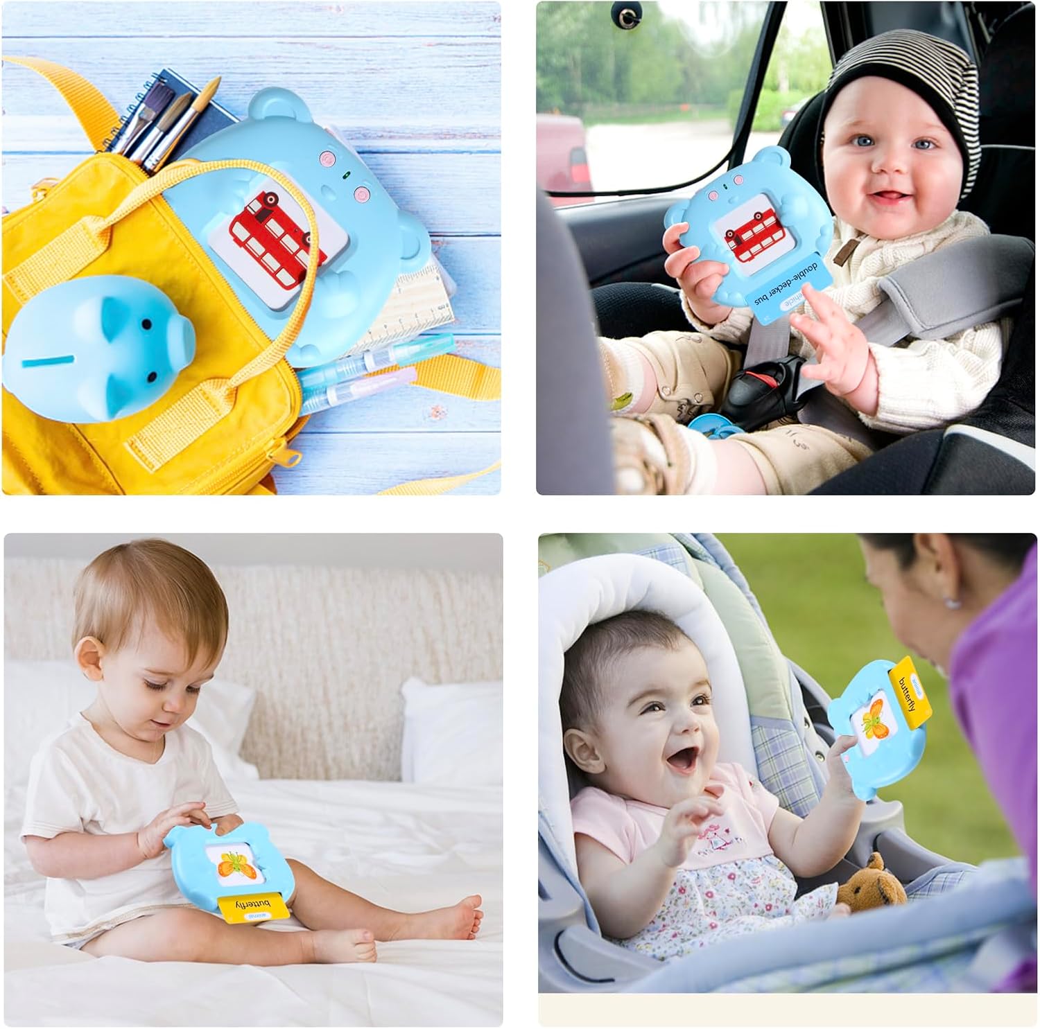 Thumbnail 6 de Oderra Talking Flash Cards for Toddlers (224 Words) – Educational Audio Cards
