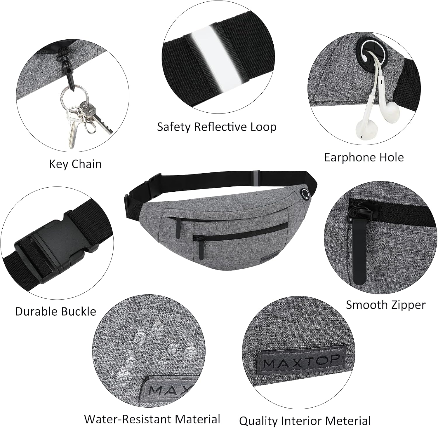 Detalle de Sling Bag, Polyester