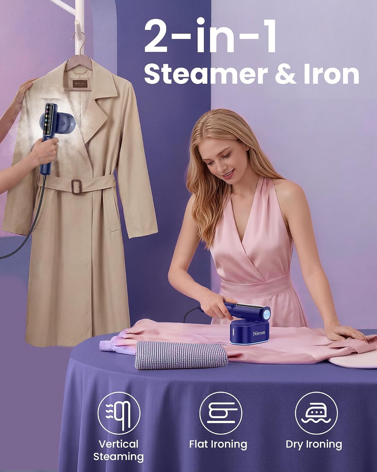 Detalle de Nirrom Travel Steamer 140ml Tank