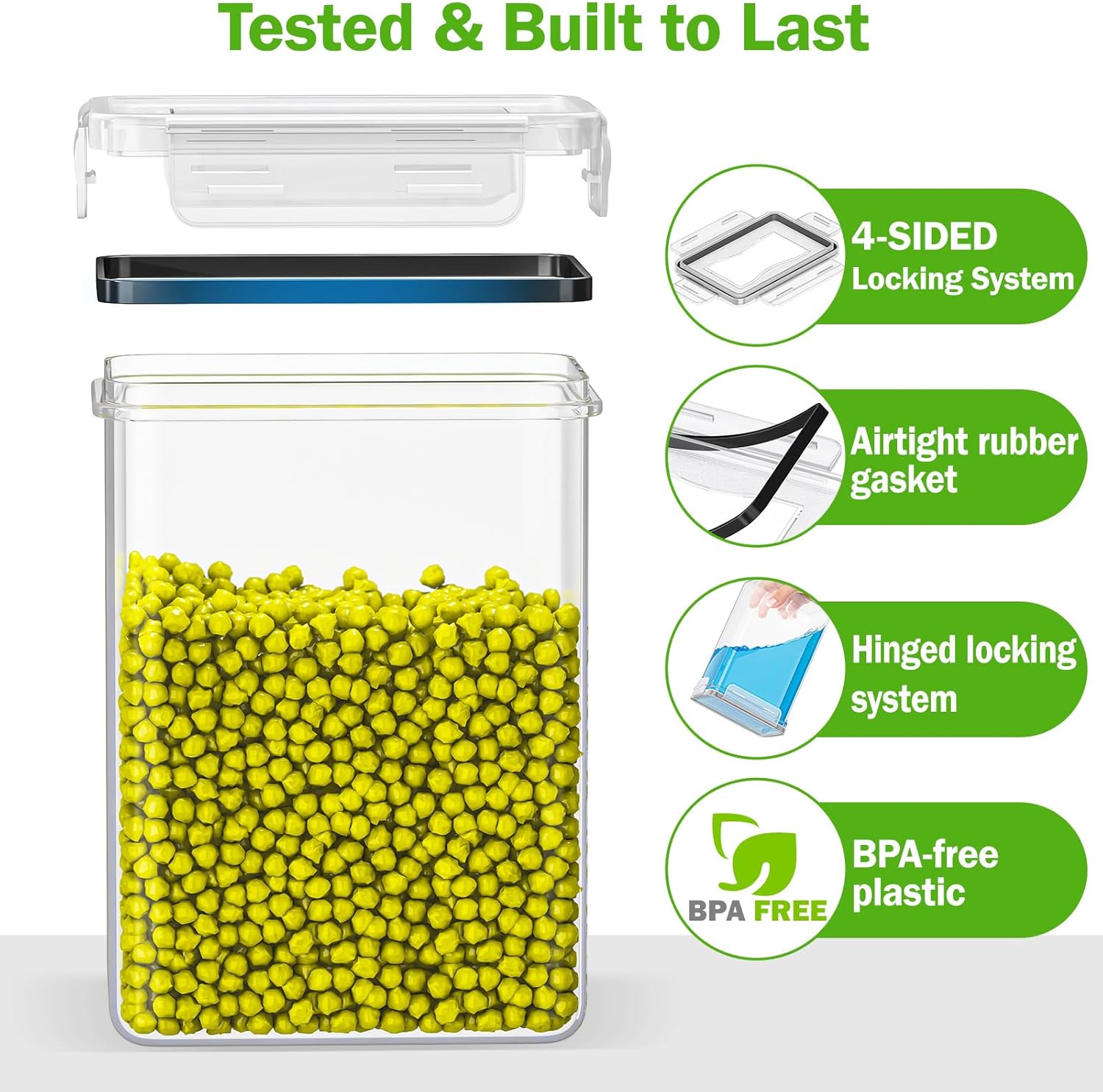 Thumbnail 1 de PurKeep Set 24 luftdichte Vorratsdosen