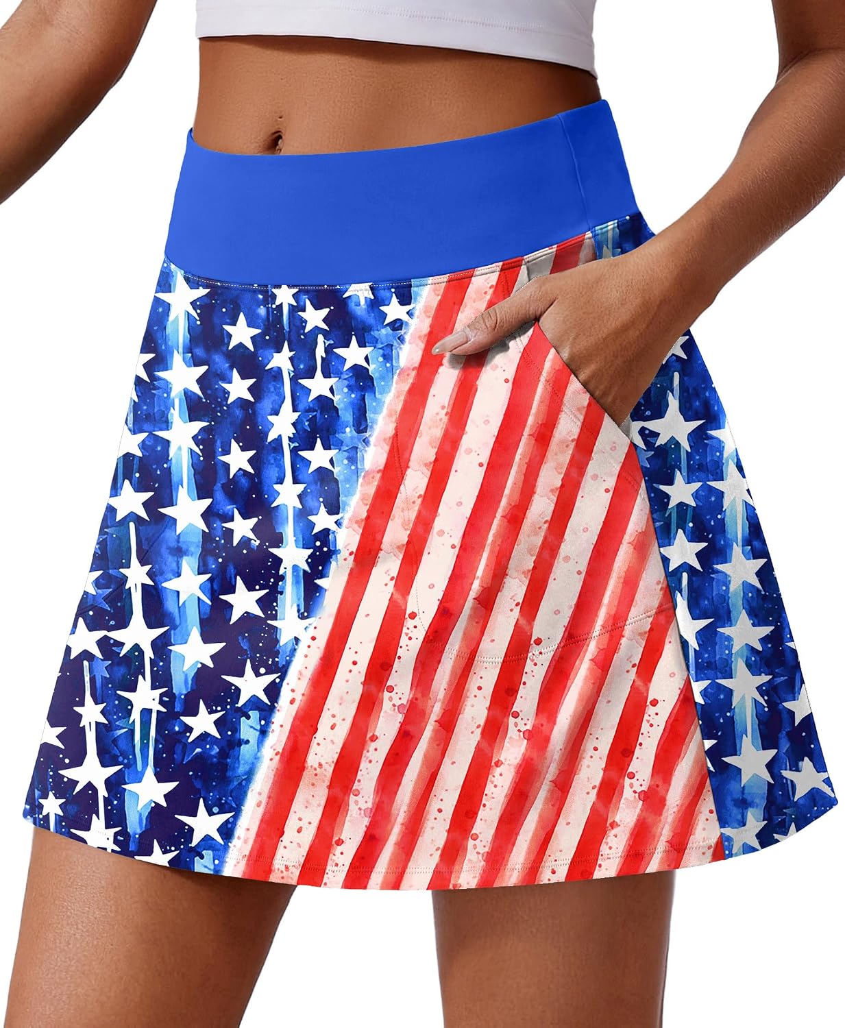 Thumbnail 6 de PINSPARK 17" Golf Skorts for Women – High Waisted, UPF 50+ with 4 Pockets
