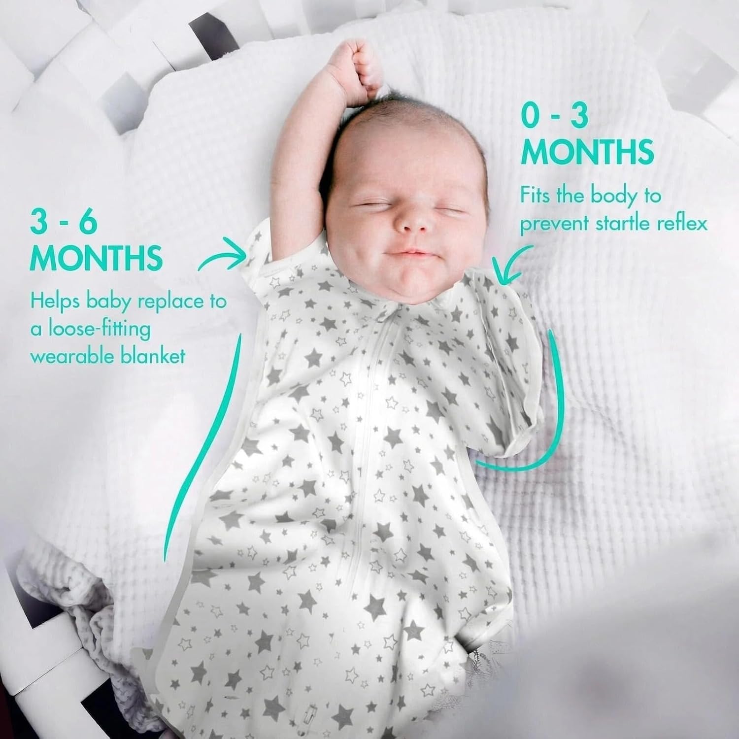 Detalle 2 de ANYEDDE Baby Swaddle 2-Pack