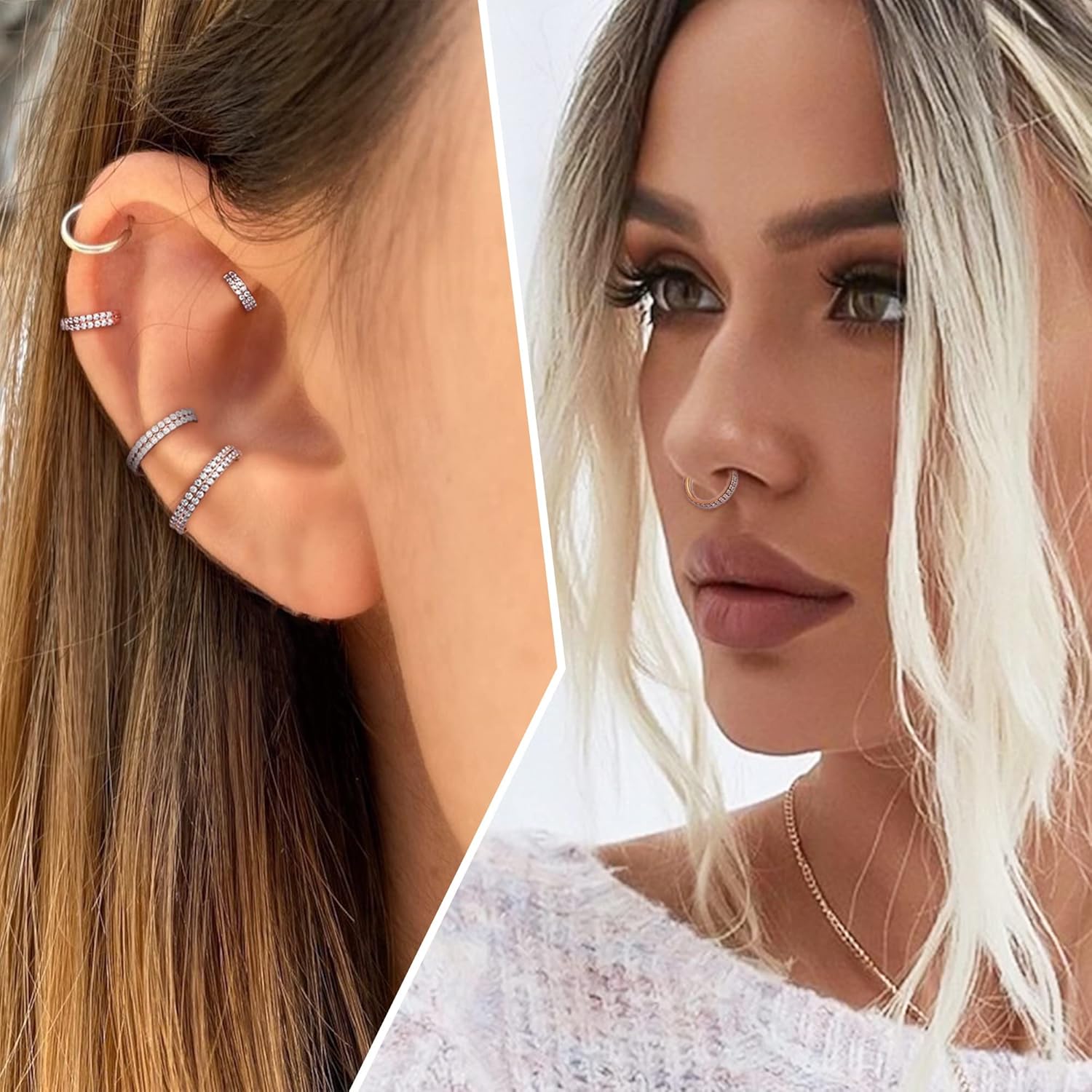 Thumbnail 5 de OUFER Boucles Helix 16G Cartilage 316L