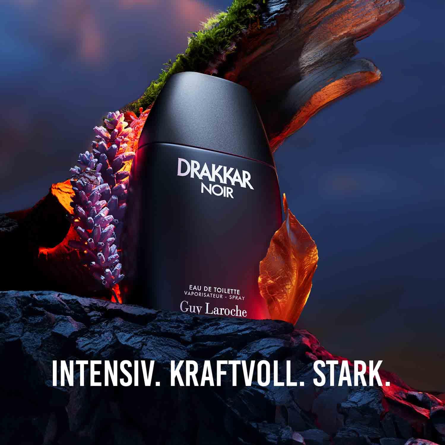 Detalle de Guy Laroche Drakkar Noir Ikonischer Duft – Intensives Eau de Toilette, Fougere‑Mischung & Gewürze, 200 ml