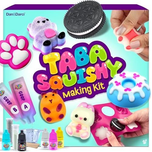 Imagen de Dan&Darci Taba Squishy Making Kit for Kids – Craft Your Own Cute Squishies en OfertitasTOP