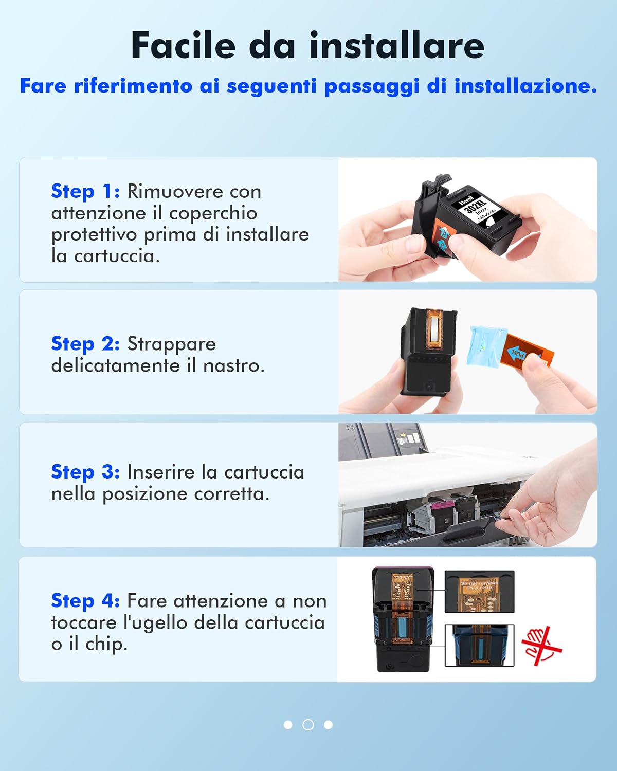Thumbnail 6 de Heroil 305XL Nero: Cartucce d'Inchiostro Sostituzione per HP 305XL (2-Pack)