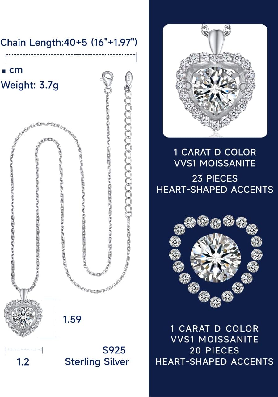 Detalle 2 de MomentWish Collier Femme 1 carat đź’Ž