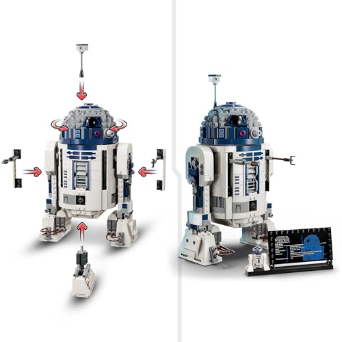 Thumbnail 2 de LEGO Star Wars 75379 R2-D2: Figura articulada con cabeza giratoria, periscopio y herramientas