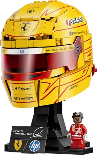Thumbnail 1 de LEGO Editions Scuderia Ferrari HP Casque de Lewis Hamilton (43022) – Maquette à exposer avec minifigurine collector