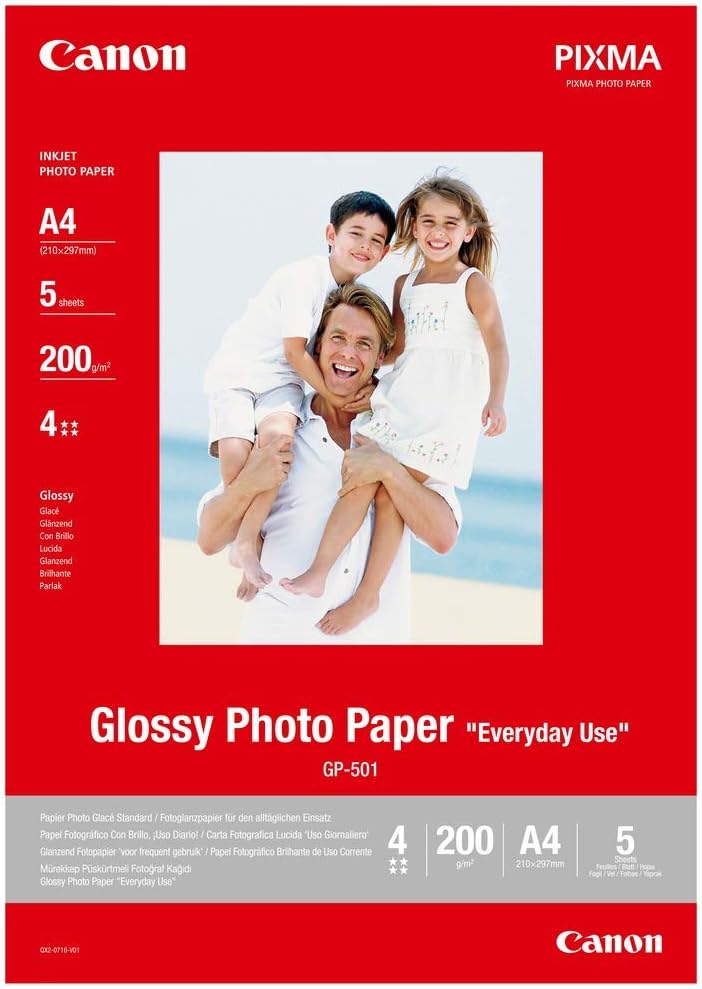 Thumbnail 3 de Canon GP-501 Papier Photo Glacé A4 – 100 feuilles