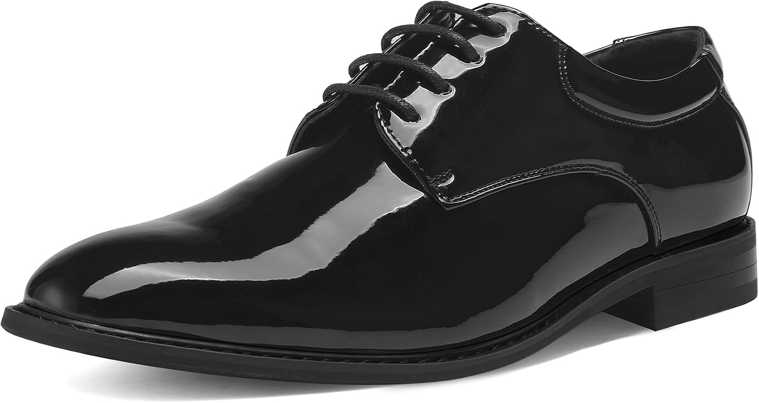 Thumbnail 6 de MERIDOS Men's Wingtip Oxford Dress Shoes with Rubber Sole and Removable Foam Insole