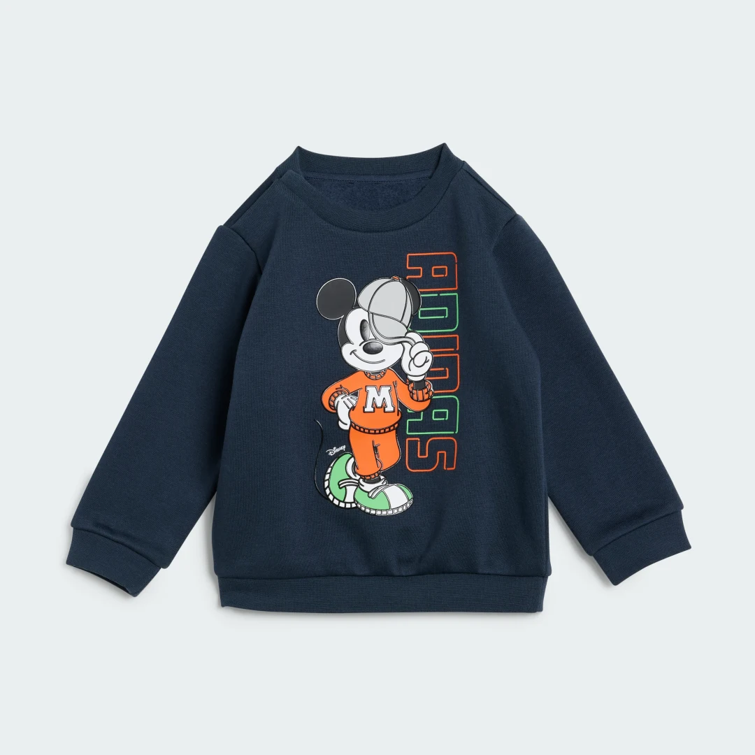 Detalle 2 de Chándal Disney Mickey Mouse Kids de Adidas: cómodo, colorido y pensado para peques