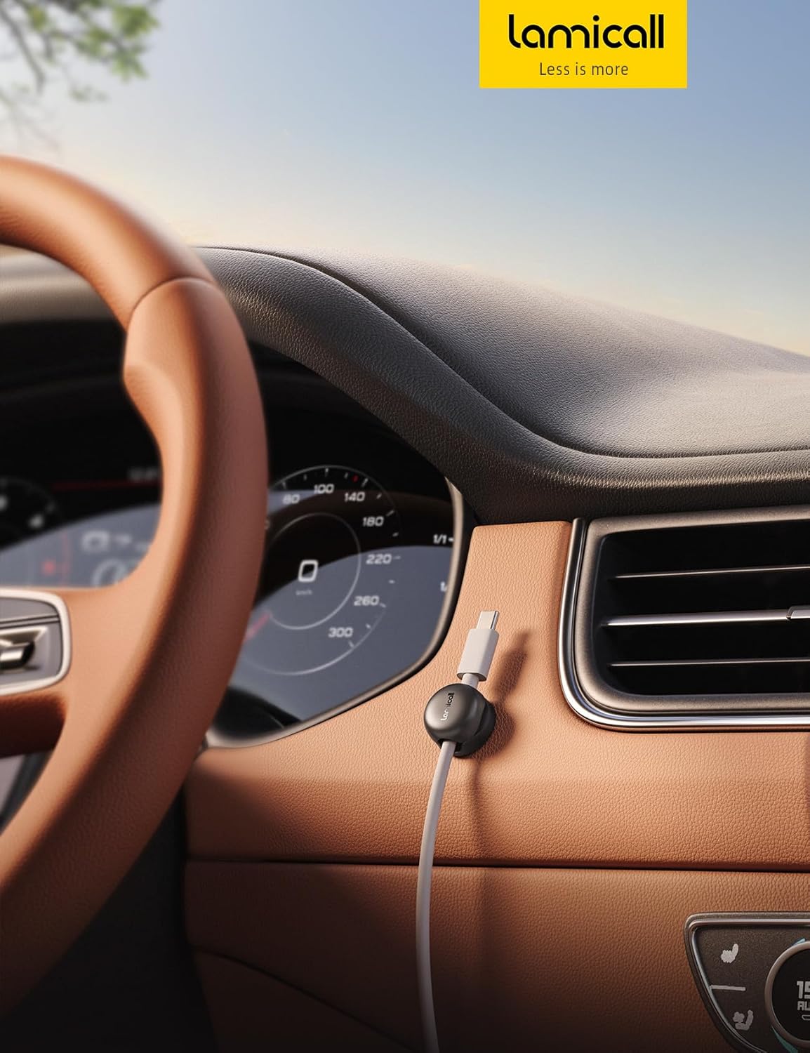 Thumbnail 6 de Lamicall Spring Cable Holder Clips 8mm 🧰