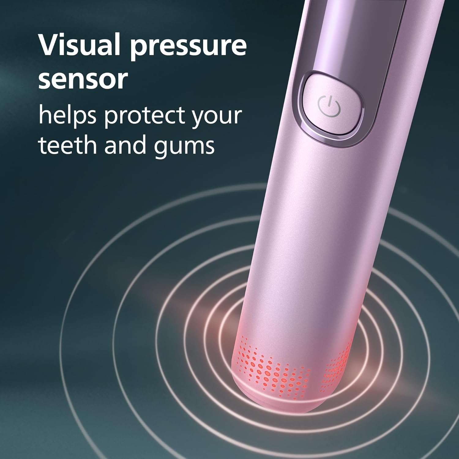 Thumbnail 3 de Philips Sonicare AdvancedClean Limited Edition HX3792/12 electric toothbrush with Smart Screen and pressure sensor (pink)