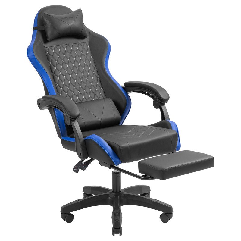Detalle de Mars Gaming MGC-X: Silla Gaming Racing con reposabrazos dinámicos y reposapiés