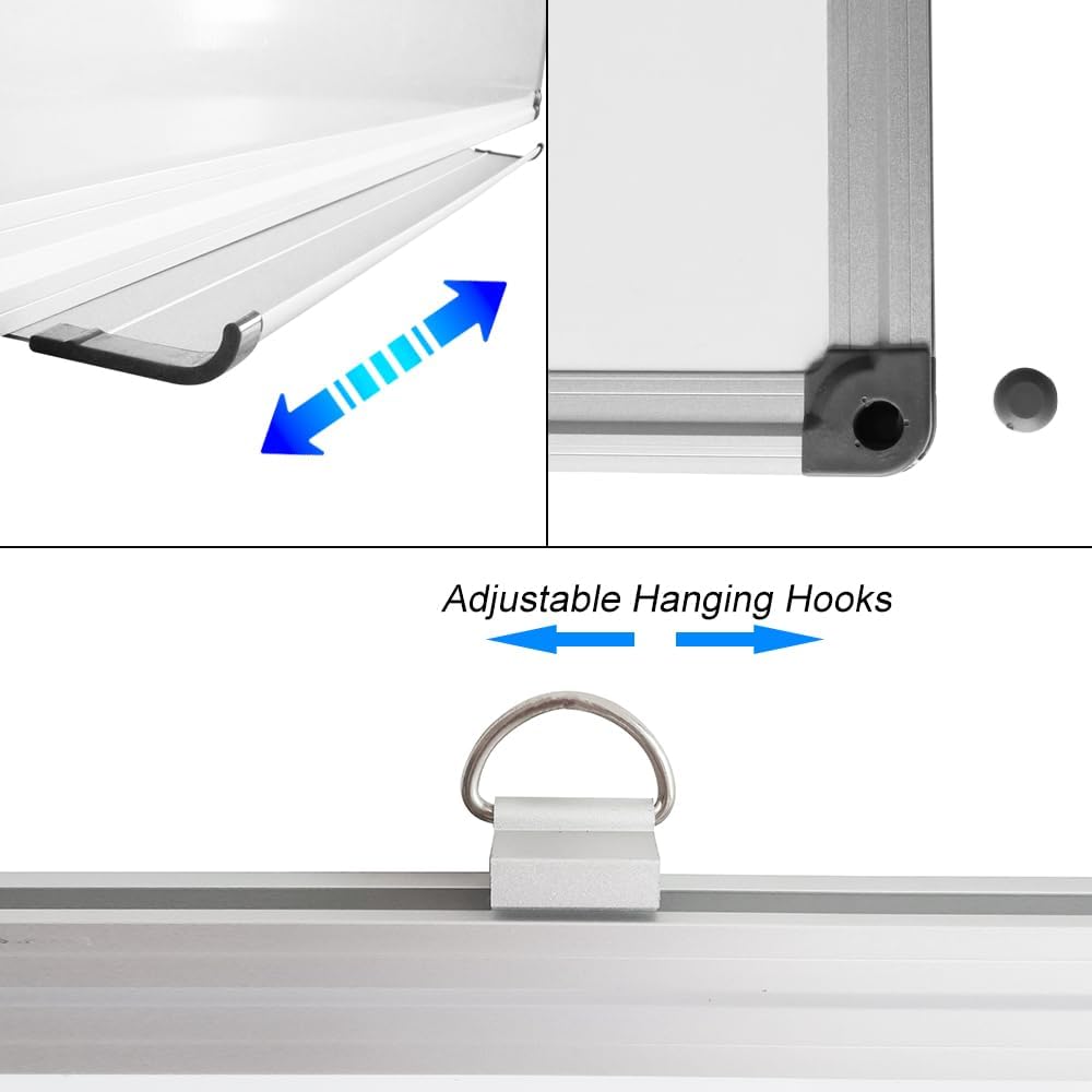 Detalle de XIWODE Magnetic Dry Erase Board 90 x 60cm
