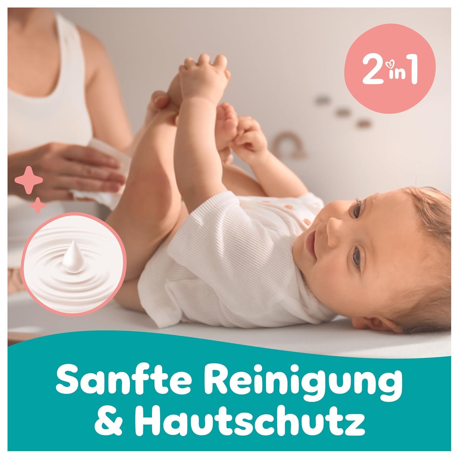 Thumbnail 2 de Pampers Sensitive Baby-Feuchttücher 1200 Stück