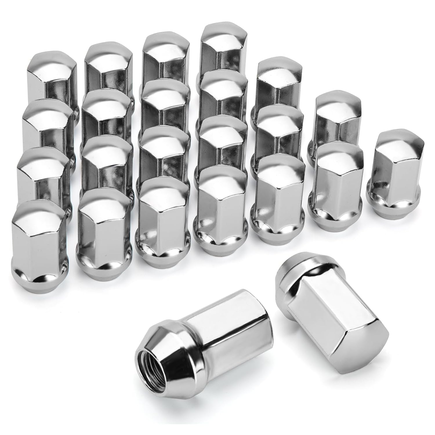 Detalle de dynofit 24pcs M14-1.5 OEM Lug Nuts 45mm height 🔩