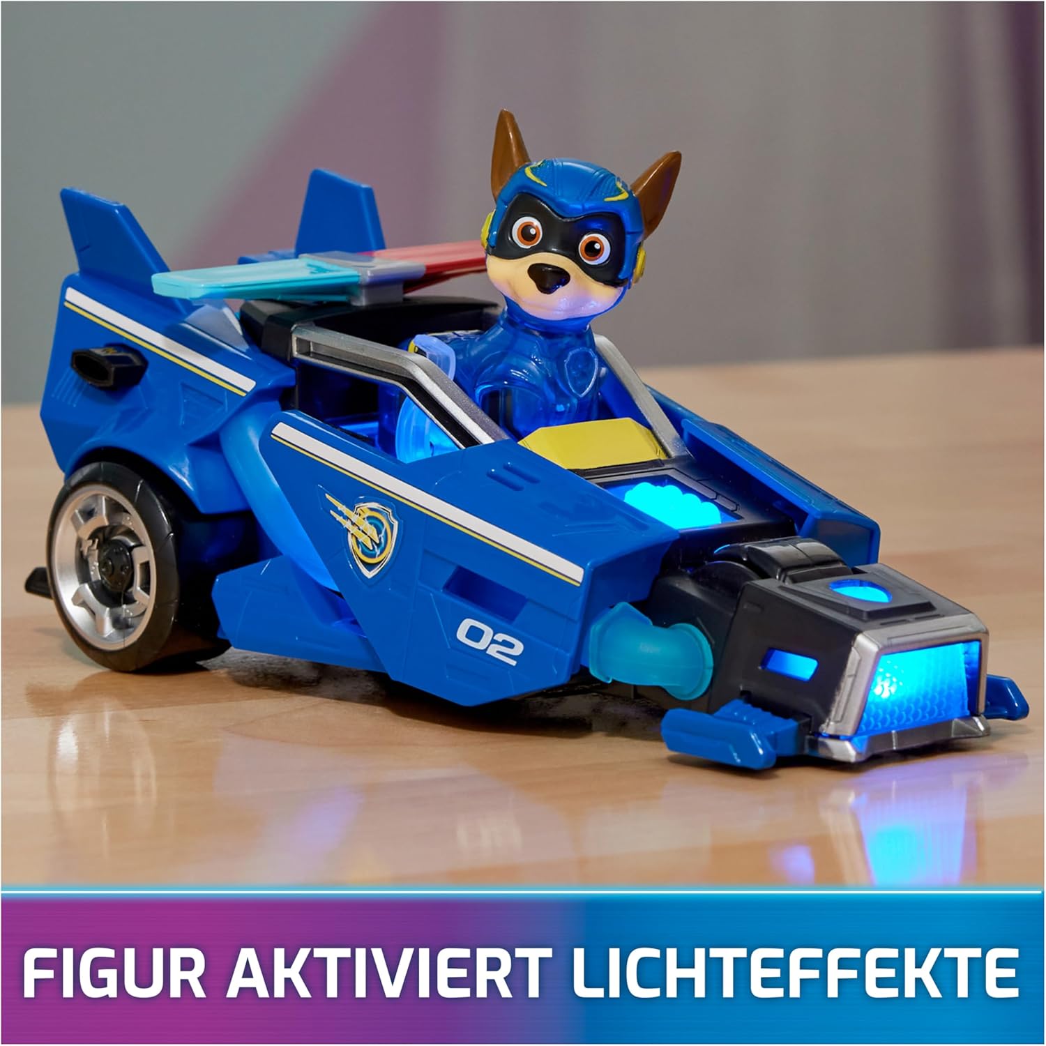Thumbnail 2 de PAW Patrol Mighty Kinofilm Chase Polizeiauto 17 cm