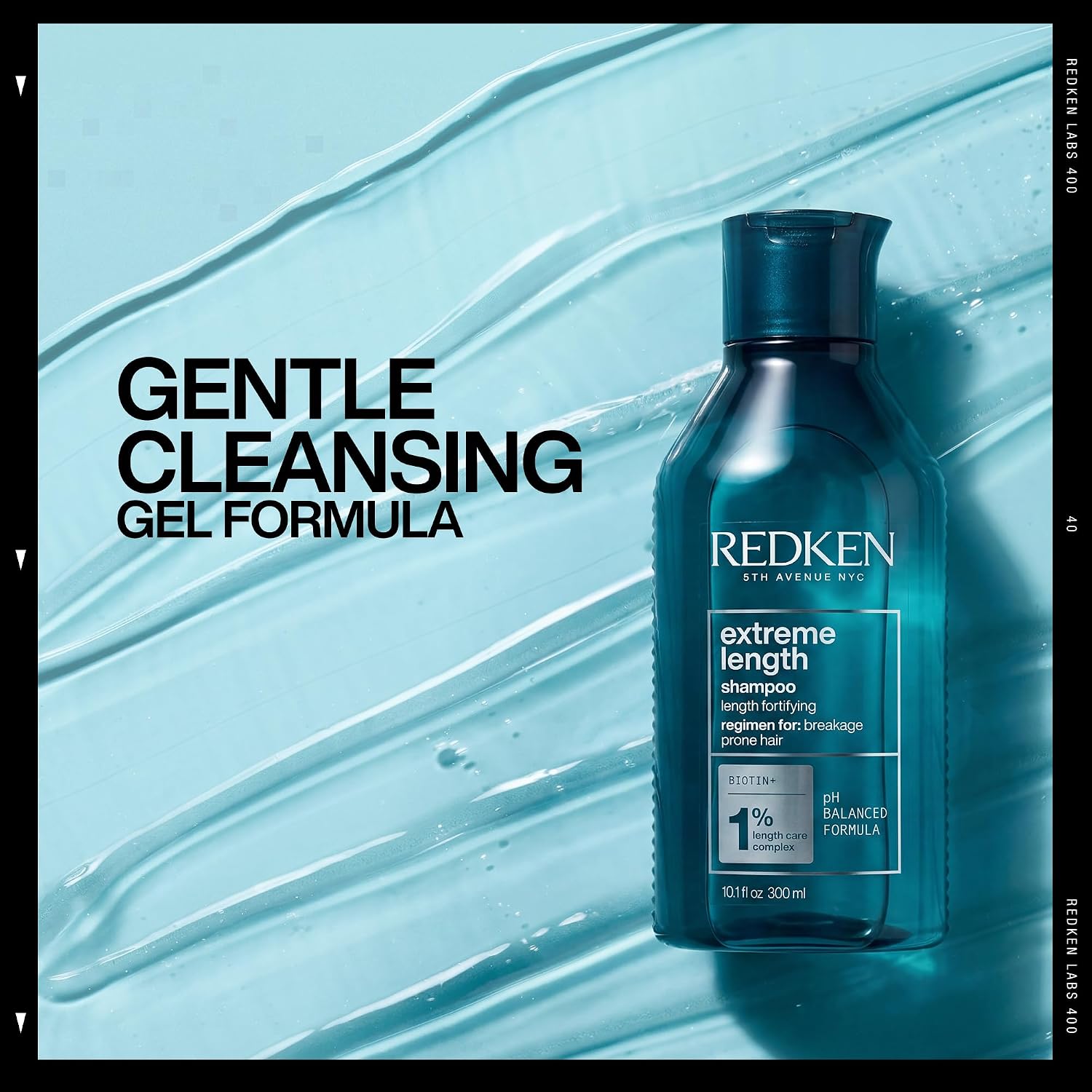 Detalle 2 de Redken Biotin Shampoo for Longer, Stronger Hair – Extreme Length
