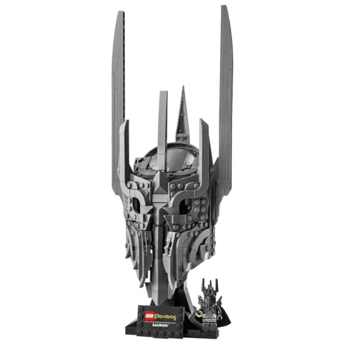 Detalle 2 de LEGO Icons El Señor de los Anillos: Casco de Sauron - Kit de Maquetas para Adultos (11373)