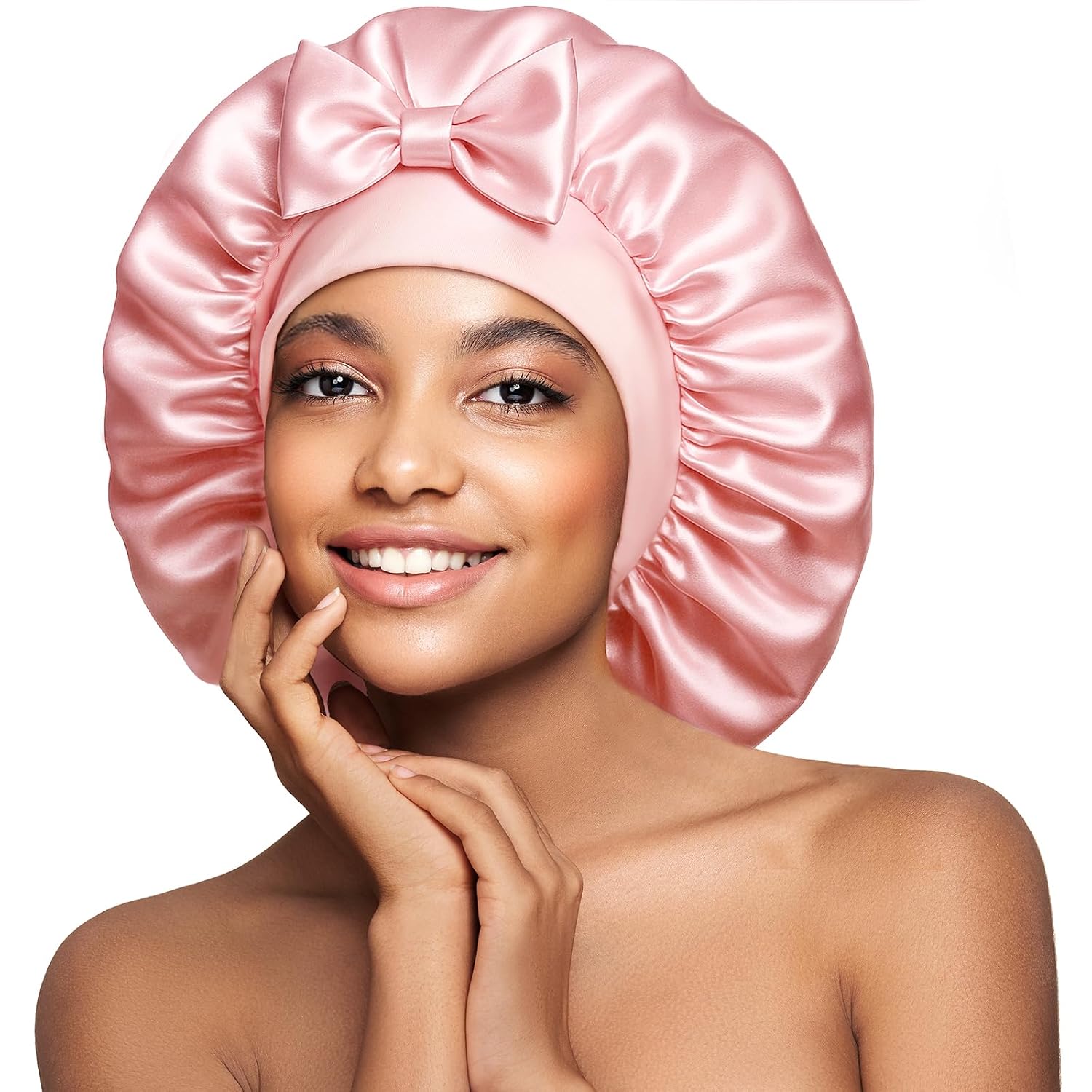 Thumbnail 6 de 22 Momme Silk Bonnet for Sleeping