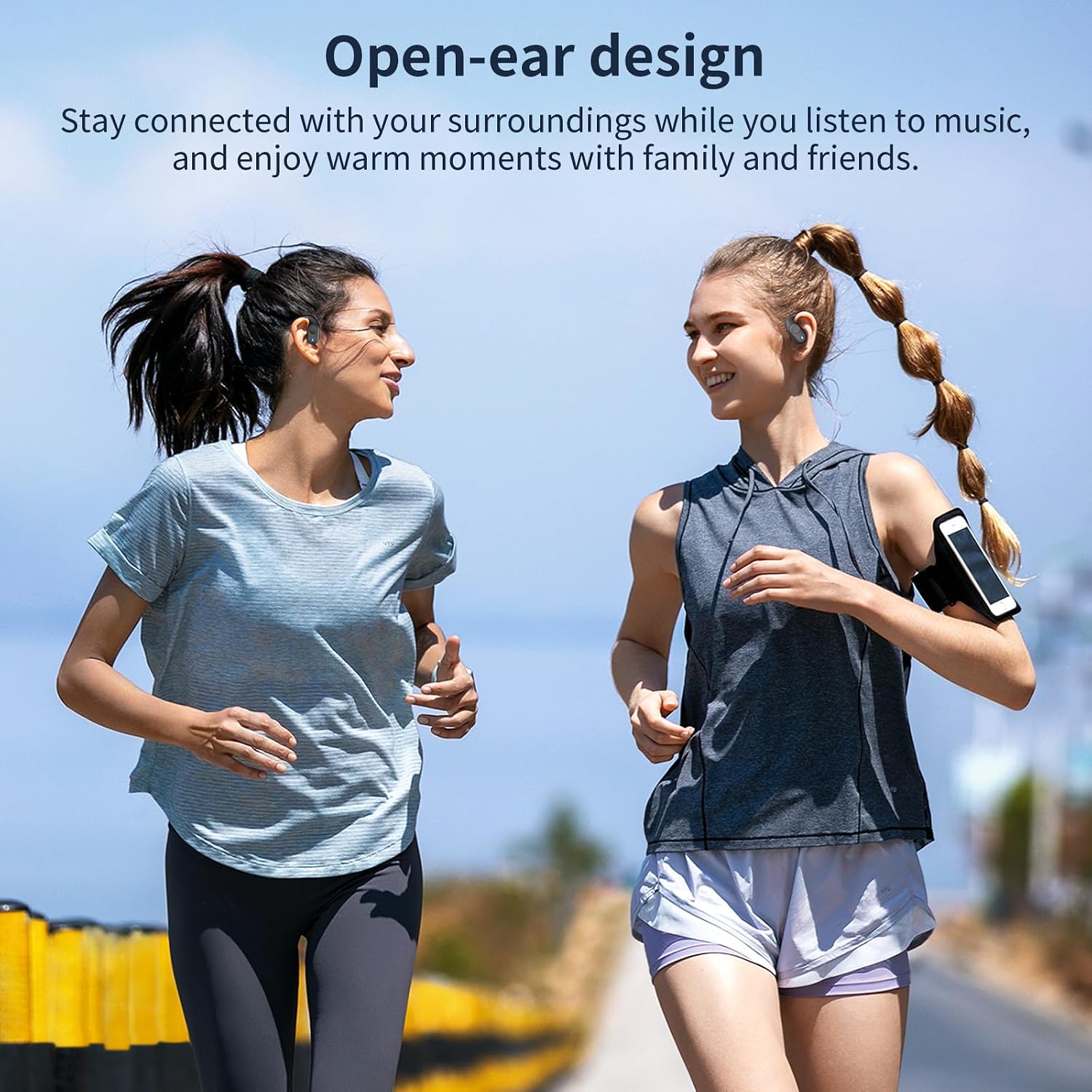 Detalle de Eigsupia Open Ear Headphones 36H Playtime