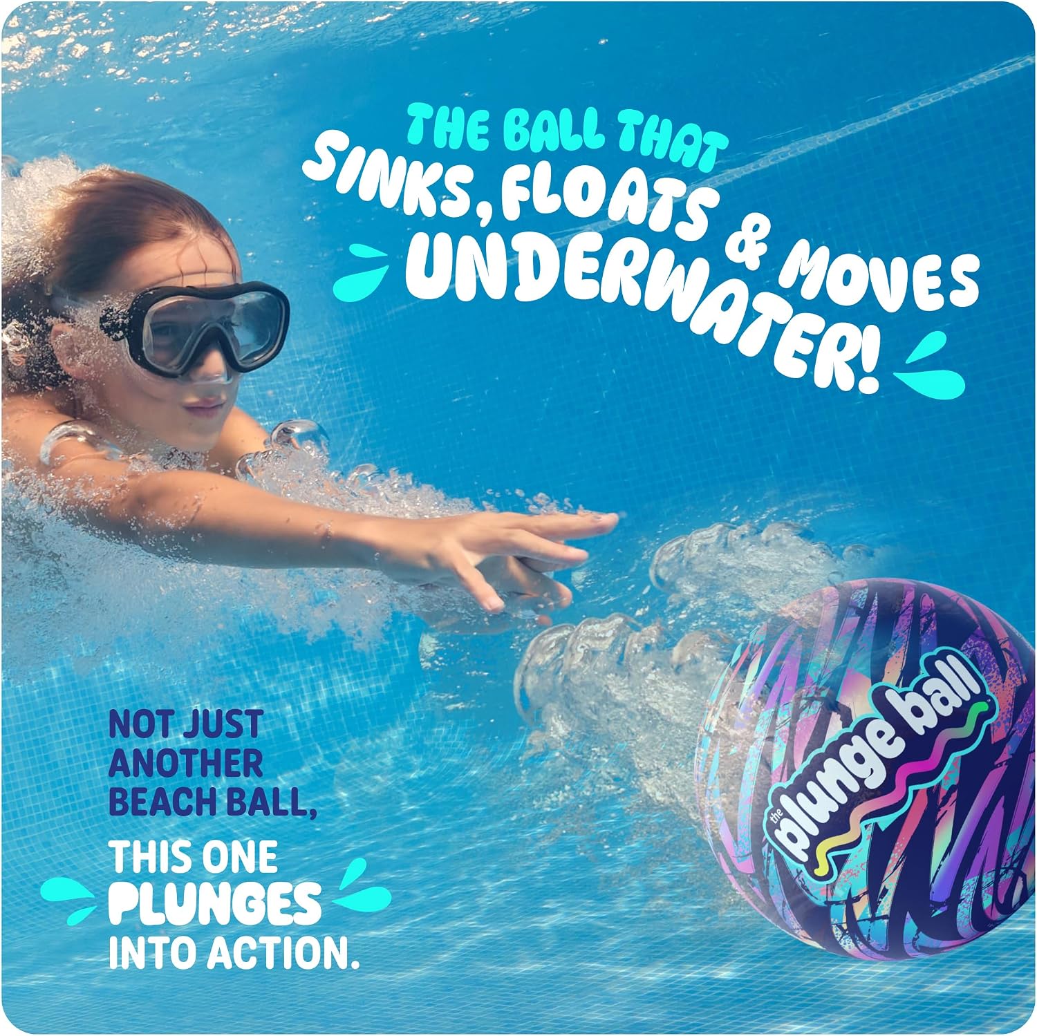 Detalle 2 de HydroSport Plunge Ball 9-Inch Pool Game
