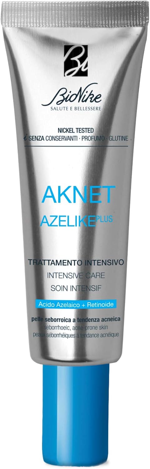 Detalle de Bionike Aknet Azelike Plus Trattamento Viso 30 ml Acido Azelaico