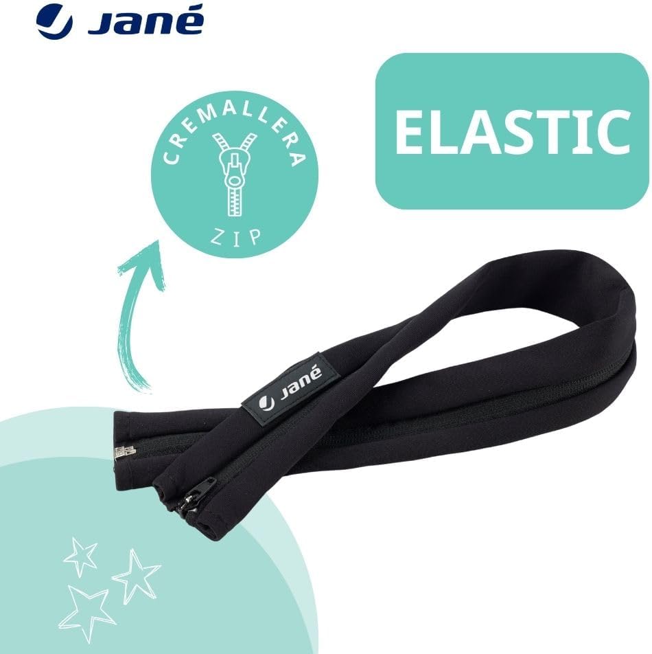 Thumbnail 1 de Jané Housse Guidon Poussette Universelle — Guidon Fermé, Protection Anti-Usure, Zip, Noir